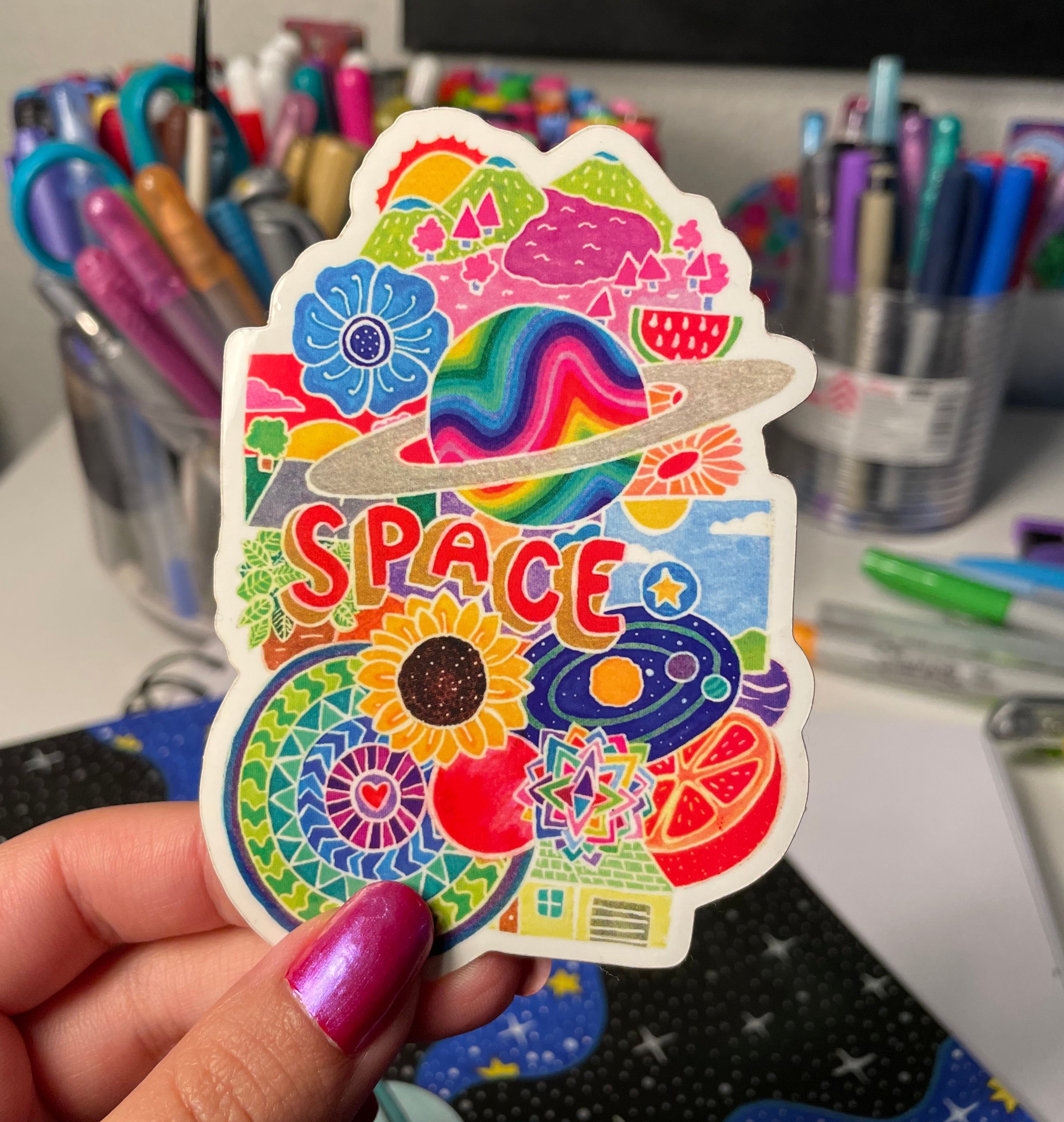 Space Sticker